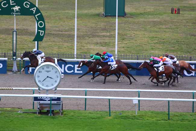 Photo d'arrivée de la course pmu PRIX DE PLAILLY à CHANTILLY le Vendredi 29 janvier 2021