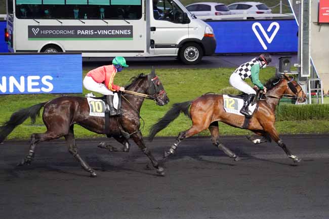 Photo d'arrivée de la course pmu PRIX DE ROMORANTIN à PARIS-VINCENNES le Mardi 16 février 2021
