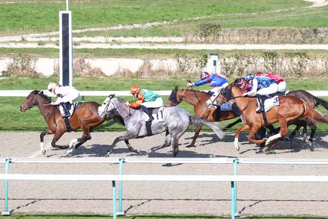 Photo d'arrivée de la course pmu PRIX LEANDRA à DEAUVILLE le Vendredi 5 mars 2021