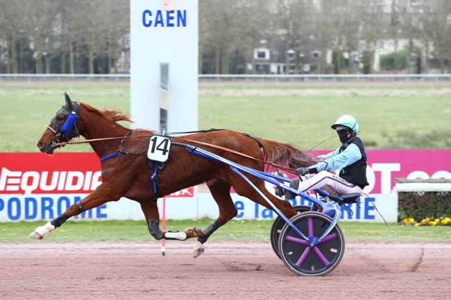 Photo d'arrivée de la course pmu PRIX DE SAINT-WANDRILLE à CAEN le Jeudi 18 mars 2021