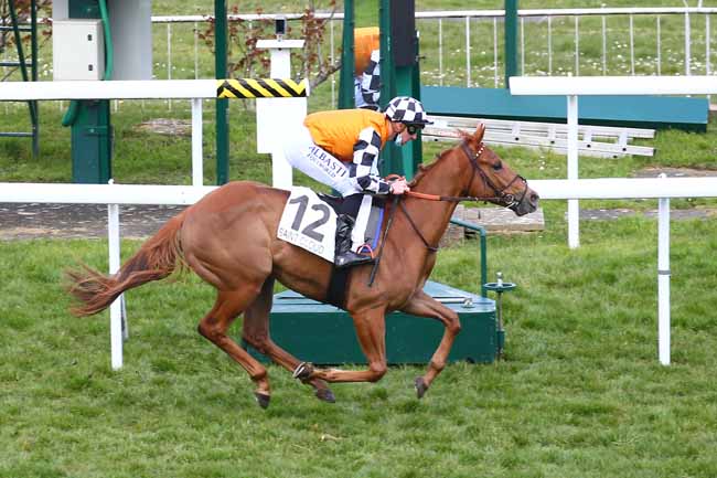 Photo d'arrivée de la course pmu PRIX DE LA MARCHE à SAINT-CLOUD le Jeudi 25 mars 2021