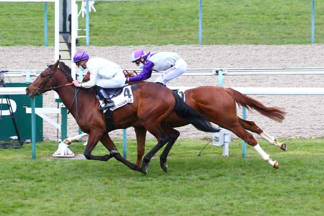 Photo d'arrivée de la course pmu PRIX DE SAINT-GATIEN à DEAUVILLE le Mercredi 7 avril 2021