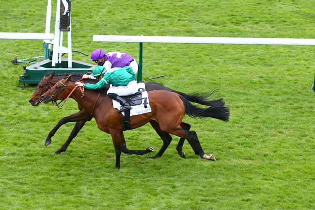 Photo d'arrivée de la course pmu PRIX NOAILLES à LONGCHAMP le Dimanche 11 avril 2021