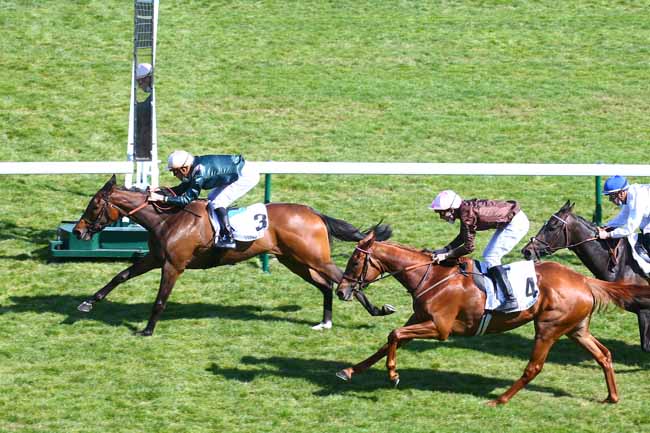 Photo d'arrivée de la course pmu PRIX DU LOUVRE à LONGCHAMP le Jeudi 22 avril 2021