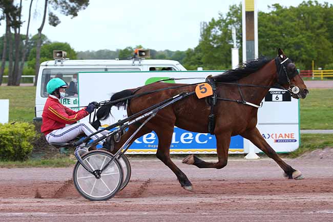 Photo d'arrivée de la course pmu PRIX PUSSY CAT à MAURE DE BRETAGNE le Mercredi 28 avril 2021