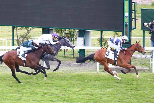 Photo d'arrivée de la course pmu PRIX CLEOPATRE à SAINT-CLOUD le Samedi 1 mai 2021