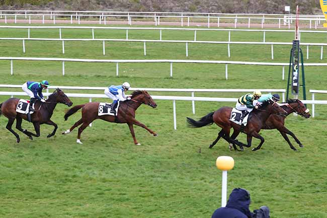 Photo d'arrivée de la course pmu PRIX DE BOIS-LE-ROI à FONTAINEBLEAU le Mercredi 5 mai 2021