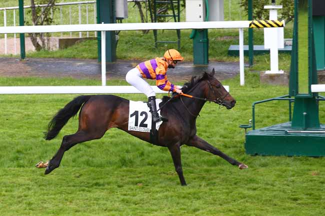 Photo d'arrivée de la course pmu PRIX DE MILLON à SAINT-CLOUD le Vendredi 14 mai 2021