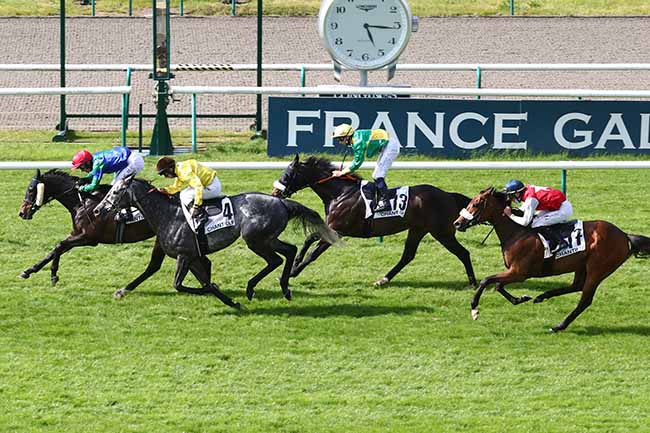 Photo d'arrivée de la course pmu PRIX DE THIVERNY à CHANTILLY le Lundi 17 mai 2021