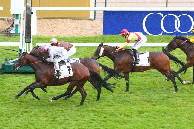 Photo d'arrivée de la course pmu PRIX D'EVREUX à LONGCHAMP le Lundi 24 mai 2021