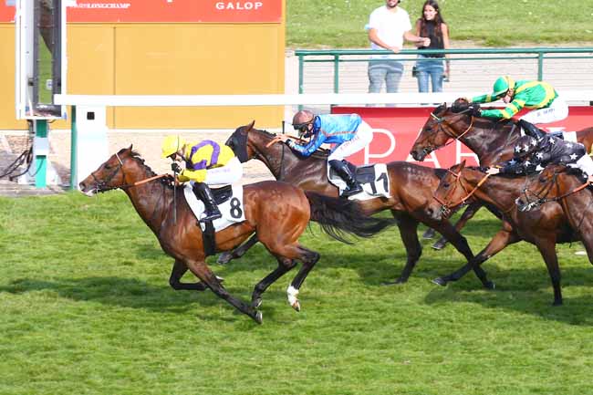 Photo d'arrivée de la course pmu PRIX DU JEU DE PAUME à LONGCHAMP le Dimanche 30 mai 2021
