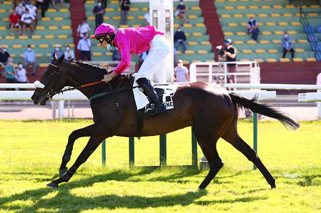 Photo d'arrivée de la course pmu PRIX DURTAIN à COMPIEGNE le Mardi 1 juin 2021