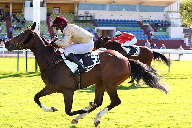 Photo d'arrivée de la course pmu PRIX DE SAINT-GERMAIN à COMPIEGNE le Mardi 1 juin 2021