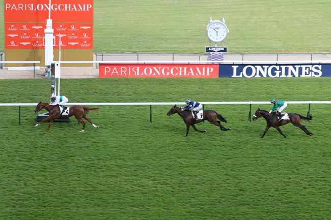 Photo d'arrivée de la course pmu PRIX DE TREVISE à LONGCHAMP le Jeudi 3 juin 2021