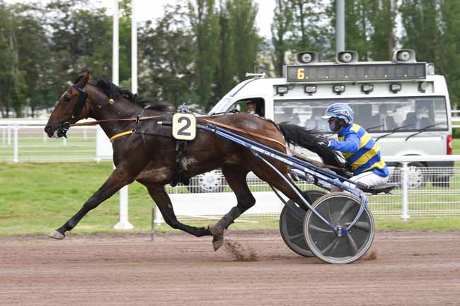 Photo d'arrivée de la course pmu PRIX DE LA SOLOGNE à VICHY le Lundi 7 juin 2021