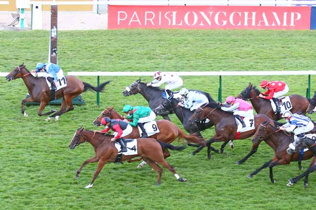 Photo d'arrivée de la course pmu PRIX DU BEL AIR à LONGCHAMP le Jeudi 10 juin 2021