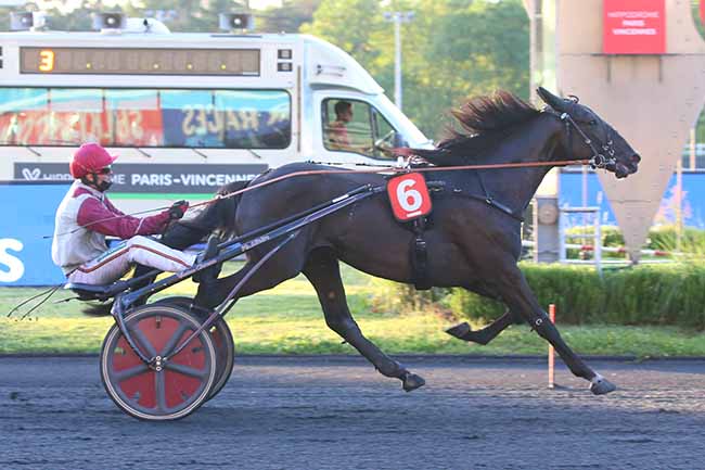 Photo d'arrivée de la course pmu PRIX DE GIEN à PARIS-VINCENNES le Vendredi 11 juin 2021