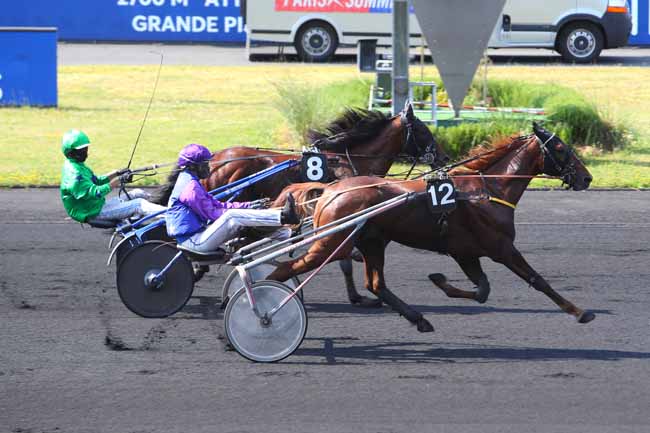 Photo d'arrivée de la course pmu PRIX SIRI à PARIS-VINCENNES le Mardi 15 juin 2021