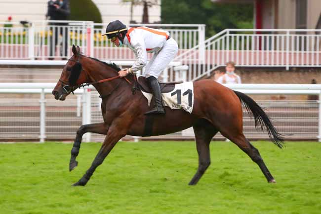 Photo d'arrivée de la course pmu PRIX DE ROYAN à AUTEUIL le Samedi 19 juin 2021