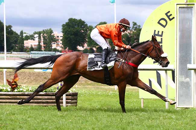 Photo d'arrivée de la course pmu GRAND PRIX DES AQPS à NANTES le Mardi 22 juin 2021