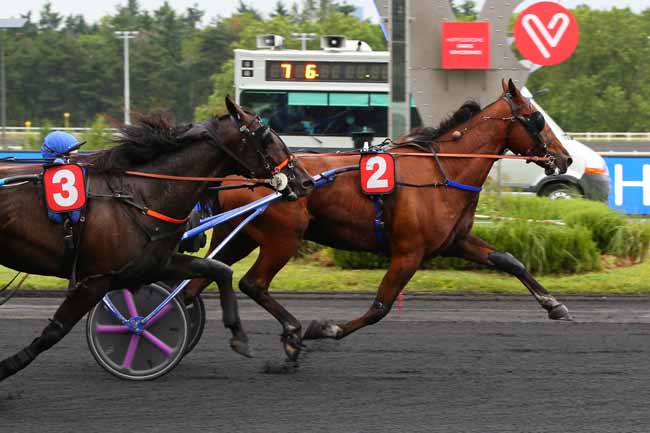 Photo d'arrivée de la course pmu PRIX HARMONIA à PARIS-VINCENNES le Mardi 22 juin 2021