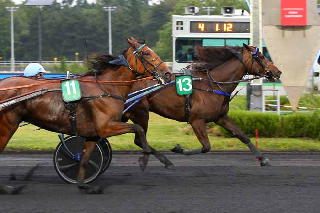 Photo d'arrivée de la course pmu PRIX MARIA à PARIS-VINCENNES le Mardi 22 juin 2021