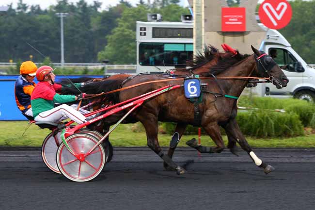 Photo d'arrivée de la course pmu PRIX FELICIA à PARIS-VINCENNES le Mardi 22 juin 2021