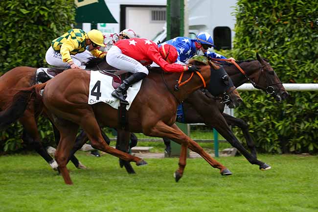 Photo d'arrivée de la course pmu PRIX DE MAGDELEINE à CHANTILLY le Vendredi 25 juin 2021