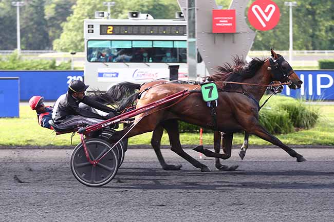 Photo d'arrivée de la course pmu PRIX DE NICE à PARIS-VINCENNES le Dimanche 27 juin 2021