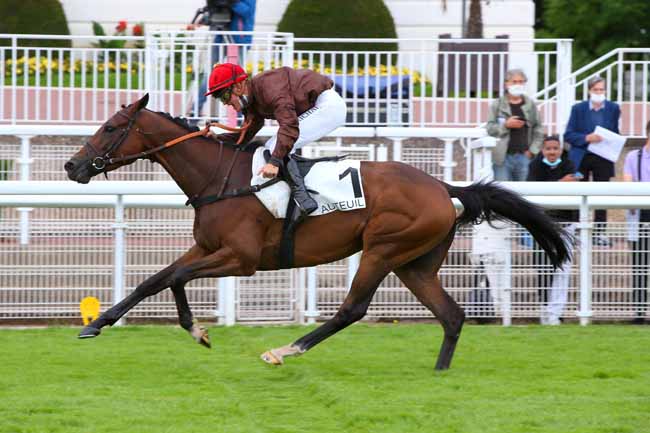 Photo d'arrivée de la course pmu PRIX FRASCATI à AUTEUIL le Mardi 29 juin 2021