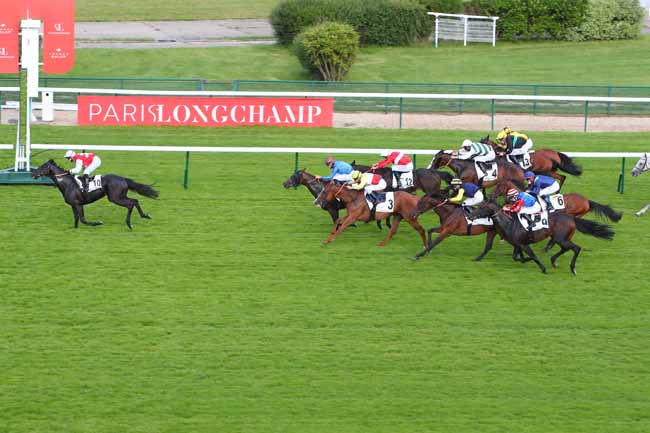 Photo d'arrivée de la course pmu PRIX DU PARC ROYAL à LONGCHAMP le Jeudi 1 juillet 2021