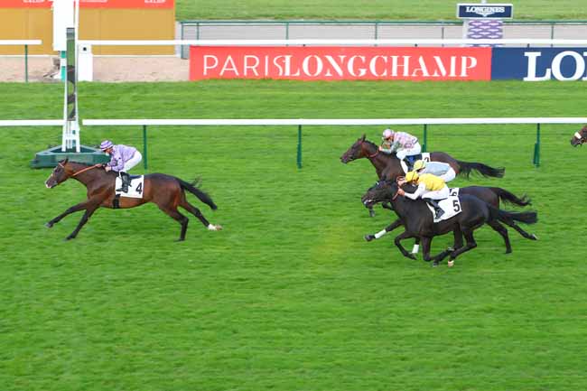 Photo d'arrivée de la course pmu PRIX DE L'AXE MAJEUR à LONGCHAMP le Jeudi 1 juillet 2021