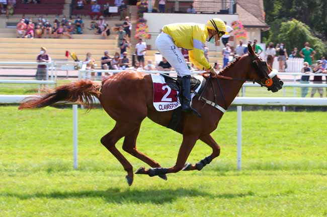 Photo d'arrivée de la course pmu PRIX DE VAUVILLE à CLAIREFONTAINE le Jeudi 22 juillet 2021