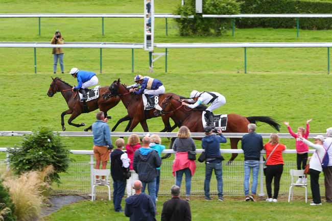 Photo d'arrivée de la course pmu PRIX DE LA TOUR AUX CRABES à DIEPPE le Lundi 2 août 2021