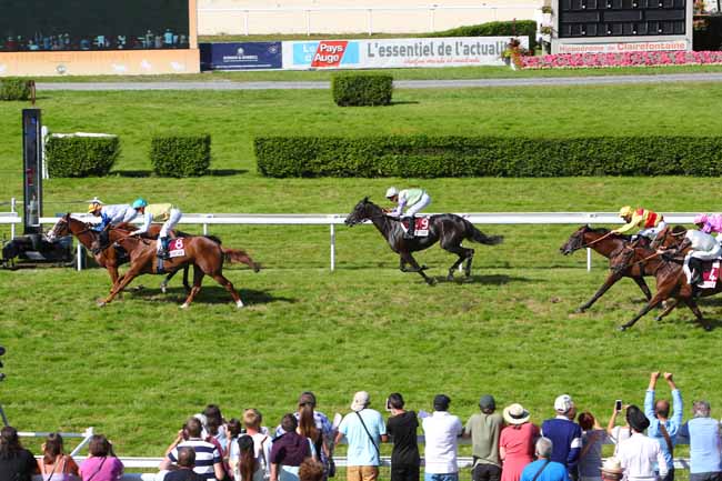 Photo d'arrivée de la course pmu PRIX FLASH DU CASINO (PRIX DU TREFLE) à CLAIREFONTAINE le Vendredi 13 août 2021