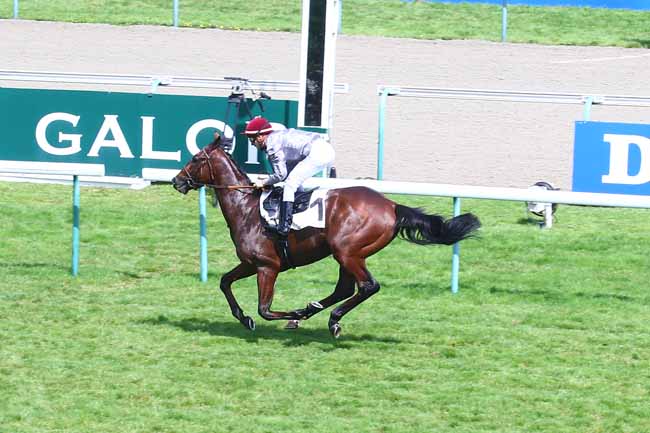 Photo d'arrivée de la course pmu PRIX DE MONTAIGU à DEAUVILLE le Dimanche 22 août 2021