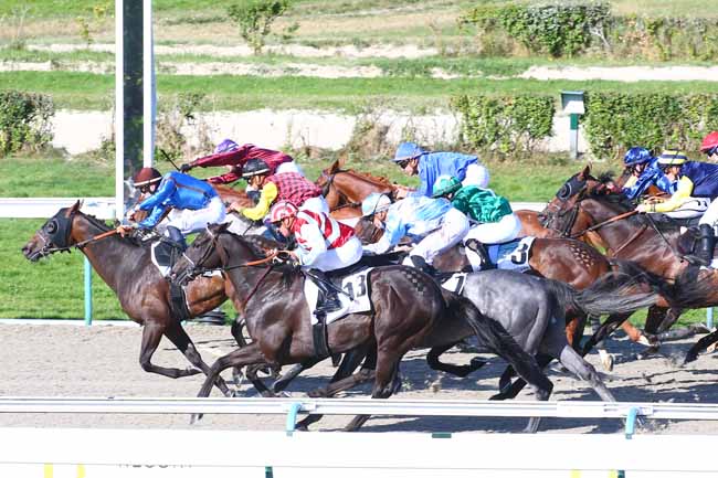 Photo d'arrivée de la course pmu PRIX HOTEL BARRIERE LE ROYAL DEAUVILLE à DEAUVILLE le Dimanche 29 août 2021
