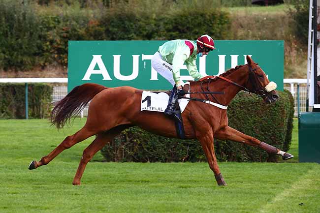 Photo d'arrivée de la course pmu PRIX RECRUIT II à AUTEUIL le Mercredi 1 septembre 2021