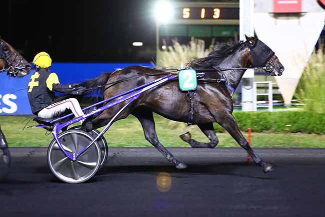 Photo d'arrivée de la course pmu PRIX DORADO à PARIS-VINCENNES le Vendredi 3 septembre 2021
