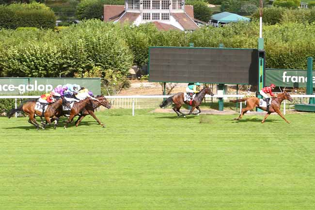Photo d'arrivée de la course pmu PRIX DE DAVRON à SAINT CLOUD le Vendredi 10 septembre 2021