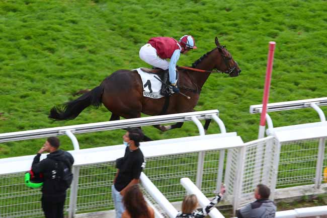 Photo d'arrivée de la course pmu PRIX DE COMPIEGNE à AUTEUIL le Mardi 21 septembre 2021