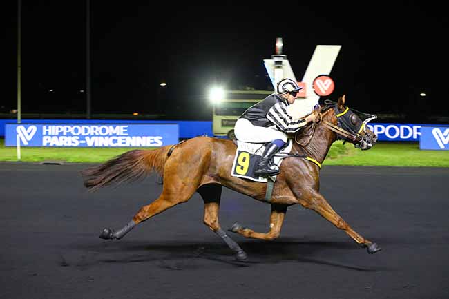 Photo d'arrivée de la course pmu PRIX THERESIA à PARIS-VINCENNES le Vendredi 24 septembre 2021