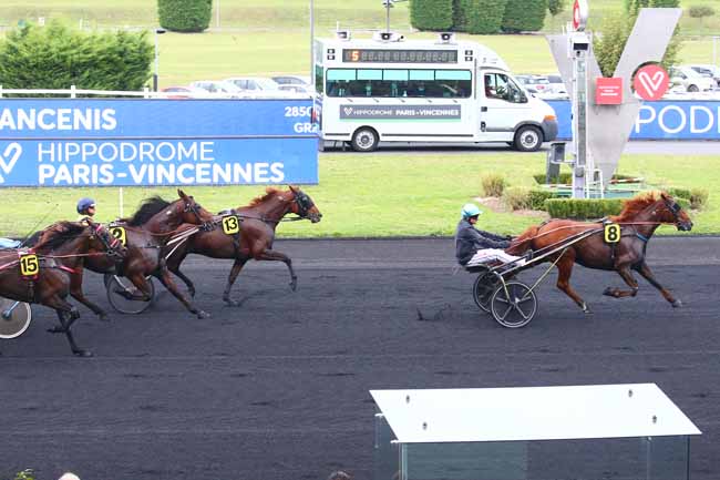 Photo d'arrivée de la course pmu PRIX D'ANCENIS à PARIS-VINCENNES le Dimanche 26 septembre 2021