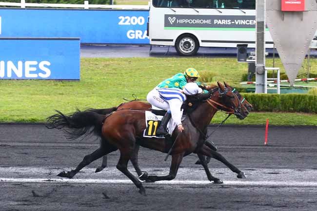 Photo d'arrivée de la course pmu PRIX DES ELITES à PARIS-VINCENNES le Dimanche 26 septembre 2021