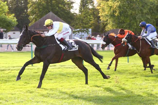 Photo d'arrivée de la course pmu PRIX DE CHABLIS à COMPIEGNE le Mardi 28 septembre 2021