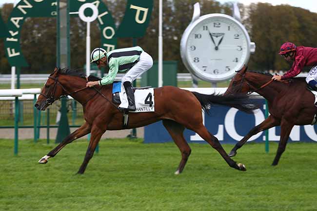 Photo d'arrivée de la course pmu PRIX DE CONDE à CHANTILLY le Mercredi 29 septembre 2021