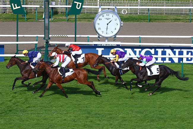Photo d'arrivée de la course pmu PRIX DE LA FORTERELLE à CHANTILLY le Mercredi 29 septembre 2021
