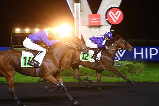 Photo d'arrivée de la course pmu PRIX CRUCIS à PARIS-VINCENNES le Mardi 5 octobre 2021