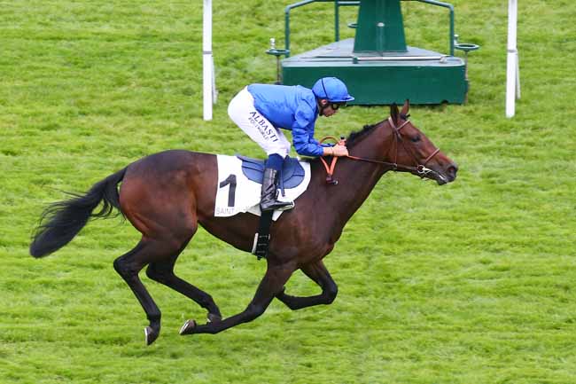 Photo d'arrivée de la course pmu PRIX SANCTUS à SAINT CLOUD le Mardi 12 octobre 2021