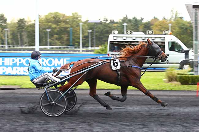 Photo d'arrivée de la course pmu PRIX MENIPPE à PARIS-VINCENNES le Mardi 12 octobre 2021